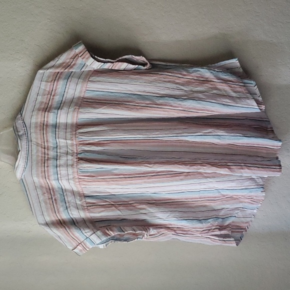 A.N.A 3X A New Apparel Women's summer thin cotton blend blouse - Picture 3 of 4